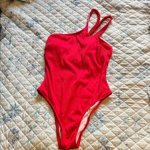 Cupshe Red One Piece Swimsuit